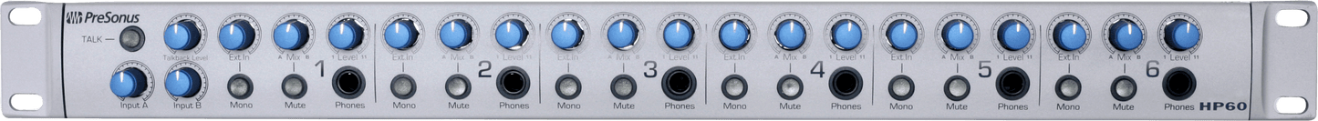 HP60 6-Channel Headphone Mixing Systems